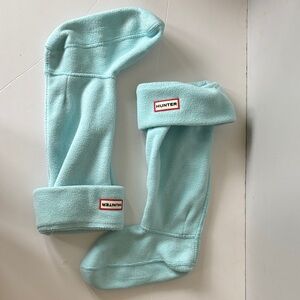 Hunter Boot Fleece Inserts / Boot Socks – Women’s Size M (Fits 5–7) – Blue